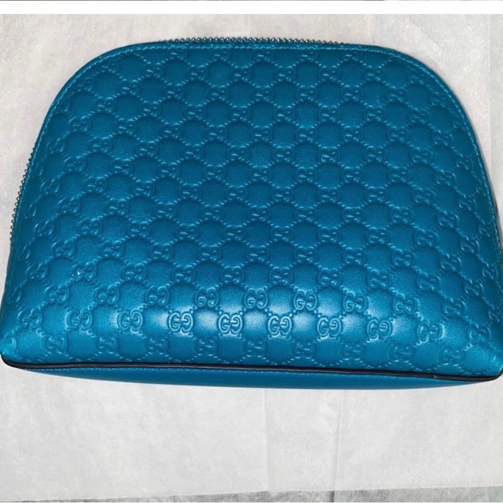 Gucci guccisimma cosmetics bag/clutch - Picture 3 of 8